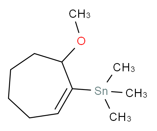 (7-methoxycyclohept-1-en-1-yl)trimethylstannane