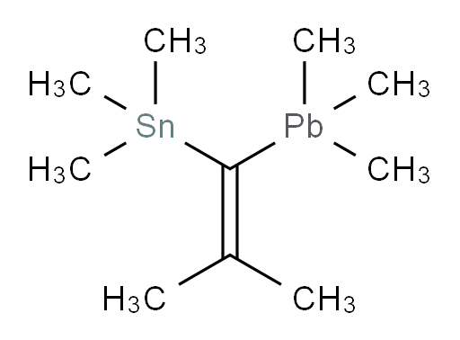 trimethyl(2-methyl-1-(trimethylplumbyl)prop-1-en-1-yl)stannane