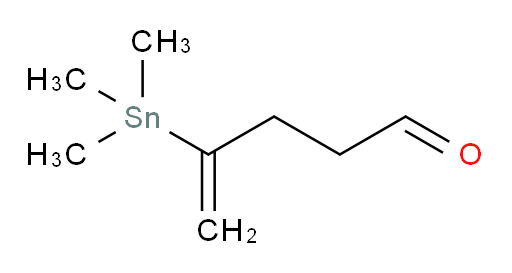 4-(trimethylstannyl)pent-4-enal