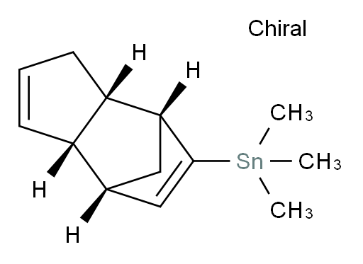 三甲基((3aS,4S,7R,7aS)-3a,4,7,7a-四氢-1H-4,7-甲撑茚-6-基)锡烷
