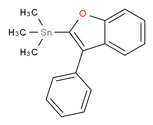 trimethyl(3-phenylbenzofuran-2-yl)stannane