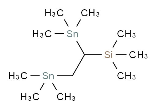 (1,2-bis(trimethylstannyl)ethyl)trimethylsilane