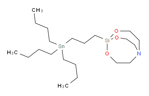 1-(3-(三丁基锡基)丙基)-2,8,9-三氧杂-5-氮杂-1-硅杂双环[3.3.3]十一烷
