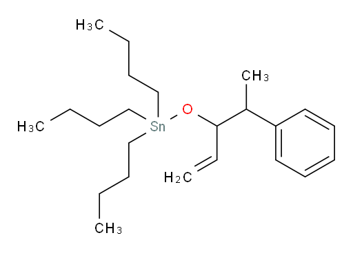 tributyl((4-phenylpent-1-en-3-yl)oxy)stannane