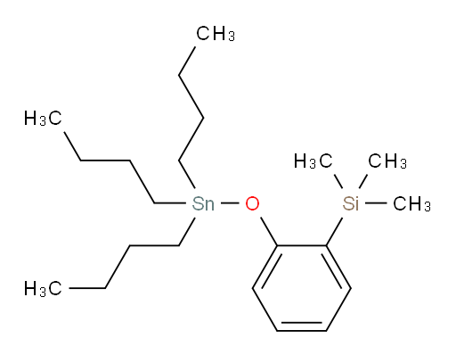 trimethyl(2-((tributylstannyl)oxy)phenyl)silane
