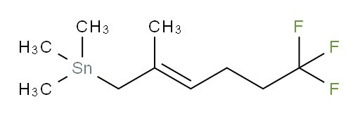 (E)-trimethyl(6,6,6-trifluoro-2-methylhex-2-en-1-yl)stannane