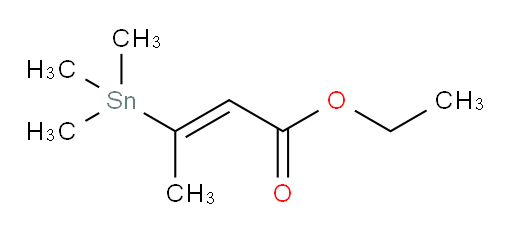 (E)-ethyl 3-(trimethylstannyl)but-2-enoate