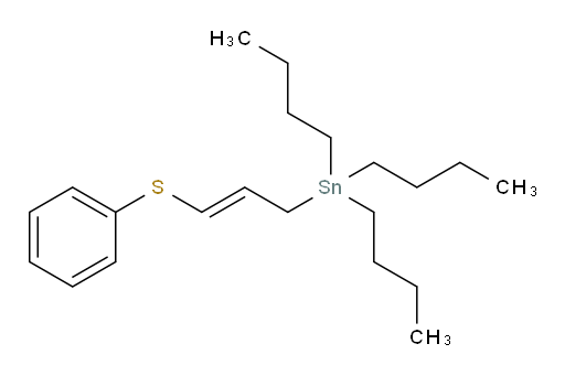 (E)-tributyl(3-(phenylthio)allyl)stannane
