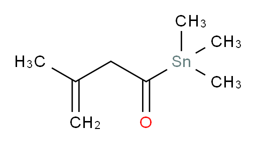 3-methyl-1-(trimethylstannyl)but-3-en-1-one