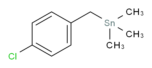 (4-chlorobenzyl)trimethylstannane