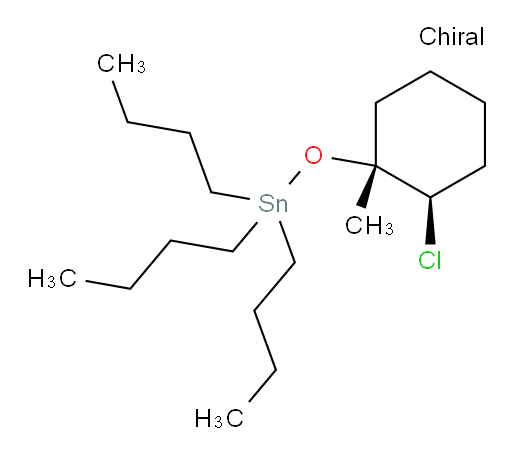 tributyl(((1R,2R)-2-chloro-1-methylcyclohexyl)oxy)stannane