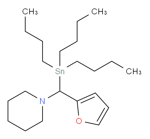 1-(furan-2-yl(tributylstannyl)methyl)piperidine