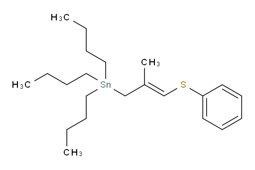 (E)-tributyl(2-methyl-3-(phenylthio)allyl)stannane
