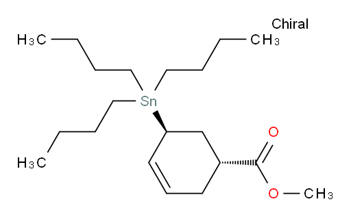 (1R,5S)-methyl 5-(tributylstannyl)cyclohex-3-enecarboxylate