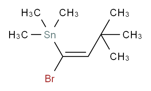 (Z)-(1-溴-3,3-二甲基丁-1-烯-1-基)三甲基锡烷