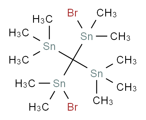 bis(bromodimethylstannyl)bis(trimethylstannyl)methane
