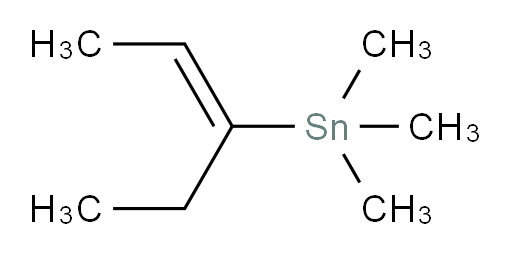 (E)-trimethyl(pent-2-en-3-yl)stannane