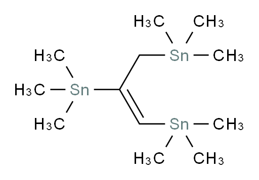 (E)-prop-1-ene-1,2,3-triyltris(trimethylstannane)