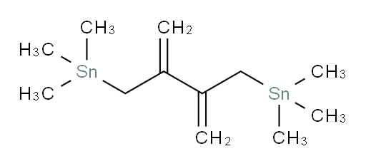 (2,3-dimethylenebutane-1,4-diyl)bis(trimethylstannane)