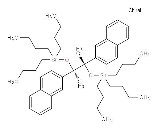 (7R,8S)-5,5,10,10-tetrabutyl-7,8-dimethyl-7,8-di(naphthalen-2-yl)-6,9-dioxa-5,10-distannatetradecane