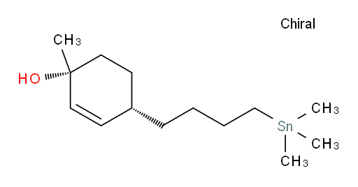 (1R,4S)-1-甲基-4-(4-(三甲基锡基)丁基)环己-2-烯醇
