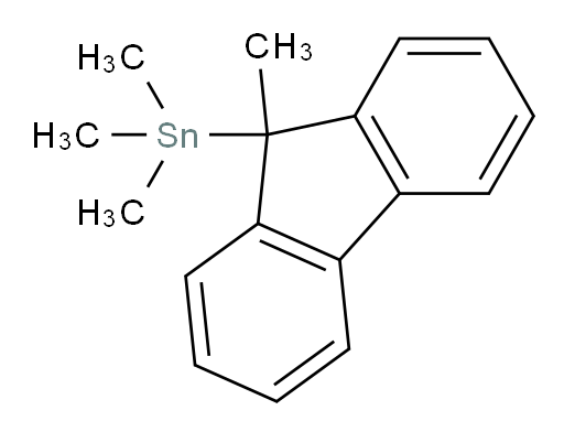 trimethyl(9-methyl-9H-fluoren-9-yl)stannane