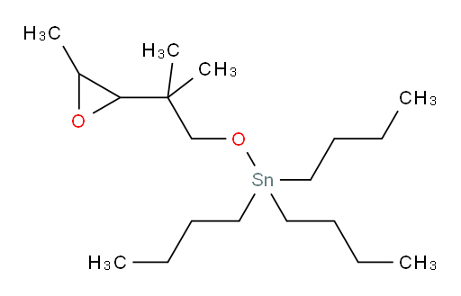tributyl(2-methyl-2-(3-methyloxiran-2-yl)propoxy)stannane