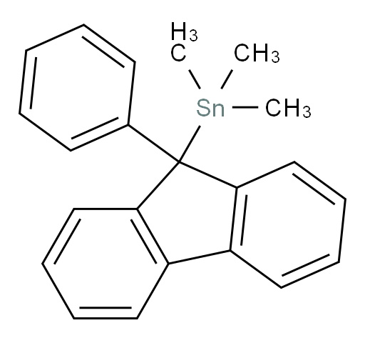 trimethyl(9-phenyl-9H-fluoren-9-yl)stannane