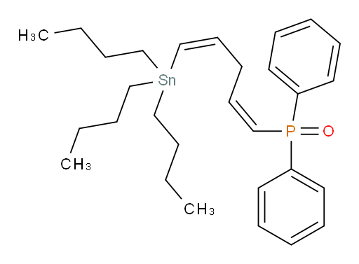 diphenyl((1Z,4Z)-5-(tributylstannyl)penta-1,4-dien-1-yl)phosphine oxide