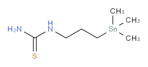 1-(3-(trimethylstannyl)propyl)thiourea