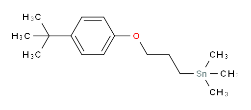 (3-(4-(tert-butyl)phenoxy)propyl)trimethylstannane