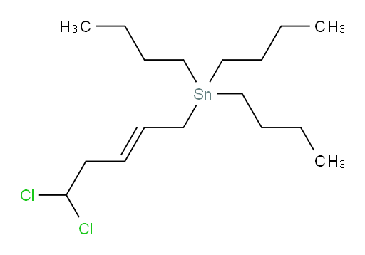 (E)-tributyl(5,5-dichloropent-2-en-1-yl)stannane