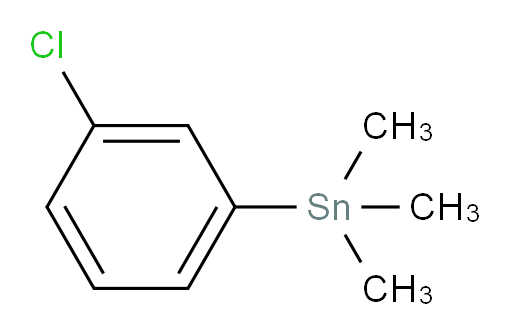 (3-chlorophenyl)trimethylstannane