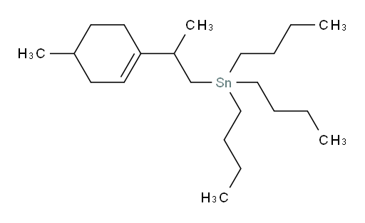 tributyl(2-(4-methylcyclohex-1-en-1-yl)propyl)stannane