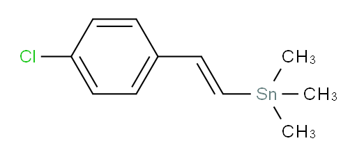 (E)-(4-chlorostyryl)trimethylstannane