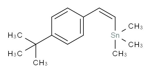 (Z)-(4-(tert-butyl)styryl)trimethylstannane