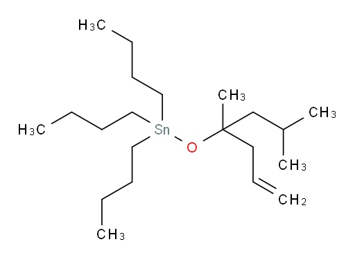 tributyl((4,6-dimethylhept-1-en-4-yl)oxy)stannane