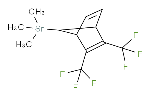 (2,3-bis(trifluoromethyl)bicyclo[2.2.1]hepta-2,5-dien-7-yl)trimethylstannane