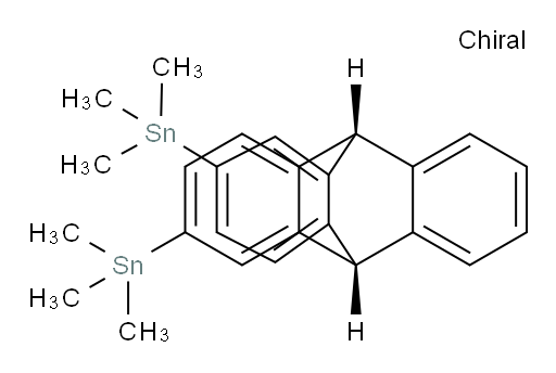 (9S,10S)-2,6-bis(trimethylstannyl)-9,10-dihydro-9,10-[1,2]benzenoanthracene