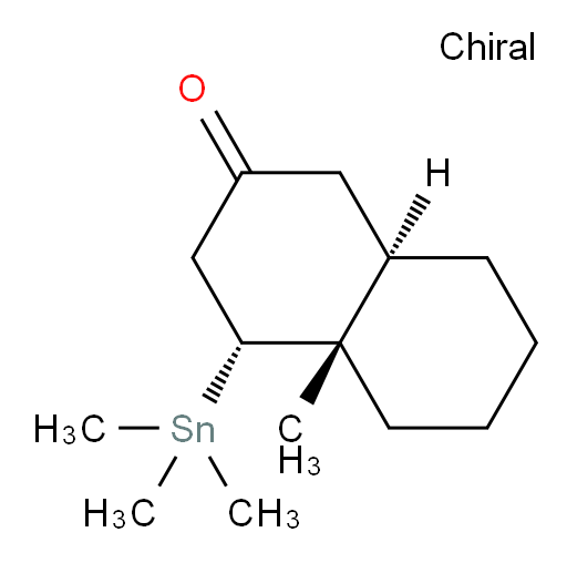 (4R,4aS,8aR)-4a-methyl-4-(trimethylstannyl)octahydronaphthalen-2(1H)-one