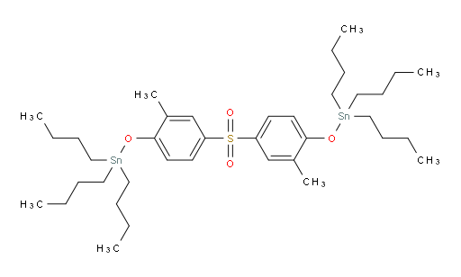 ((sulfonylbis(2-methyl-4,1-phenylene))bis(oxy))bis(tributylstannane)