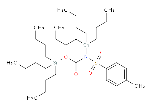 tributylstannyl tosyl(tributylstannyl)carbamate
