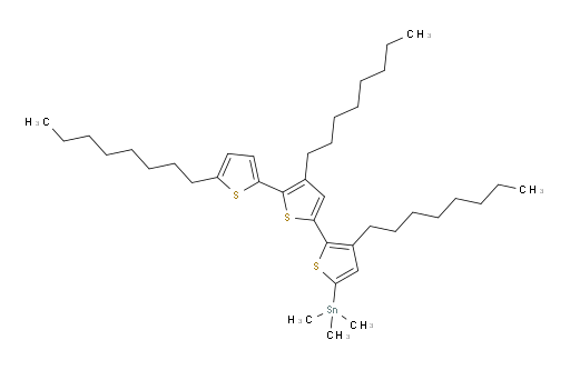 trimethyl(3,4',5''-trioctyl-[2,2':5',2''-terthiophen]-5-yl)stannane