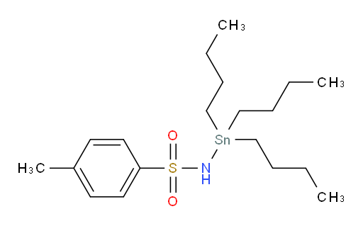 4-methyl-N-(tributylstannyl)benzenesulfonamide