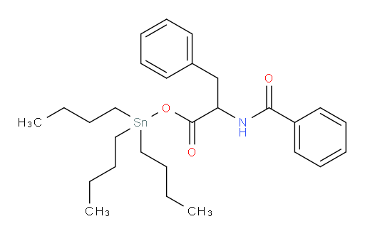 tributylstannyl 2-benzamido-3-phenylpropanoate