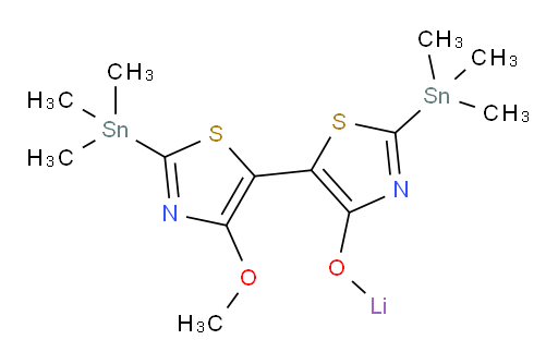 lithium 4'-methoxy-2,2'-bis(trimethylstannyl)-[5,5'-bithiazol]-4-olate