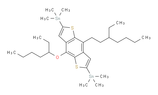 (4-(3-ethylheptyl)-8-(heptan-3-yloxy)benzo[1,2-b:4,5-b']dithiophene-2,6-diyl)bis(trimethylstannane)