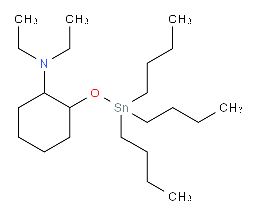 N,N-diethyl-2-((tributylstannyl)oxy)cyclohexanamine