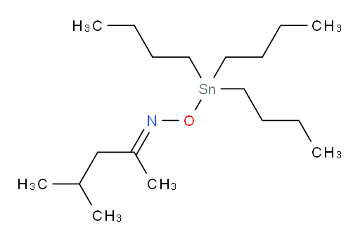 (E)-4-methylpentan-2-one O-tributylstannyl oxime