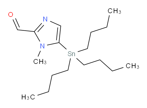 1-甲基-5-(三丁基锡基)-1H-咪唑-2-甲醛
